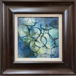 DragonFly Memories, Enamel on Copper painting, $275